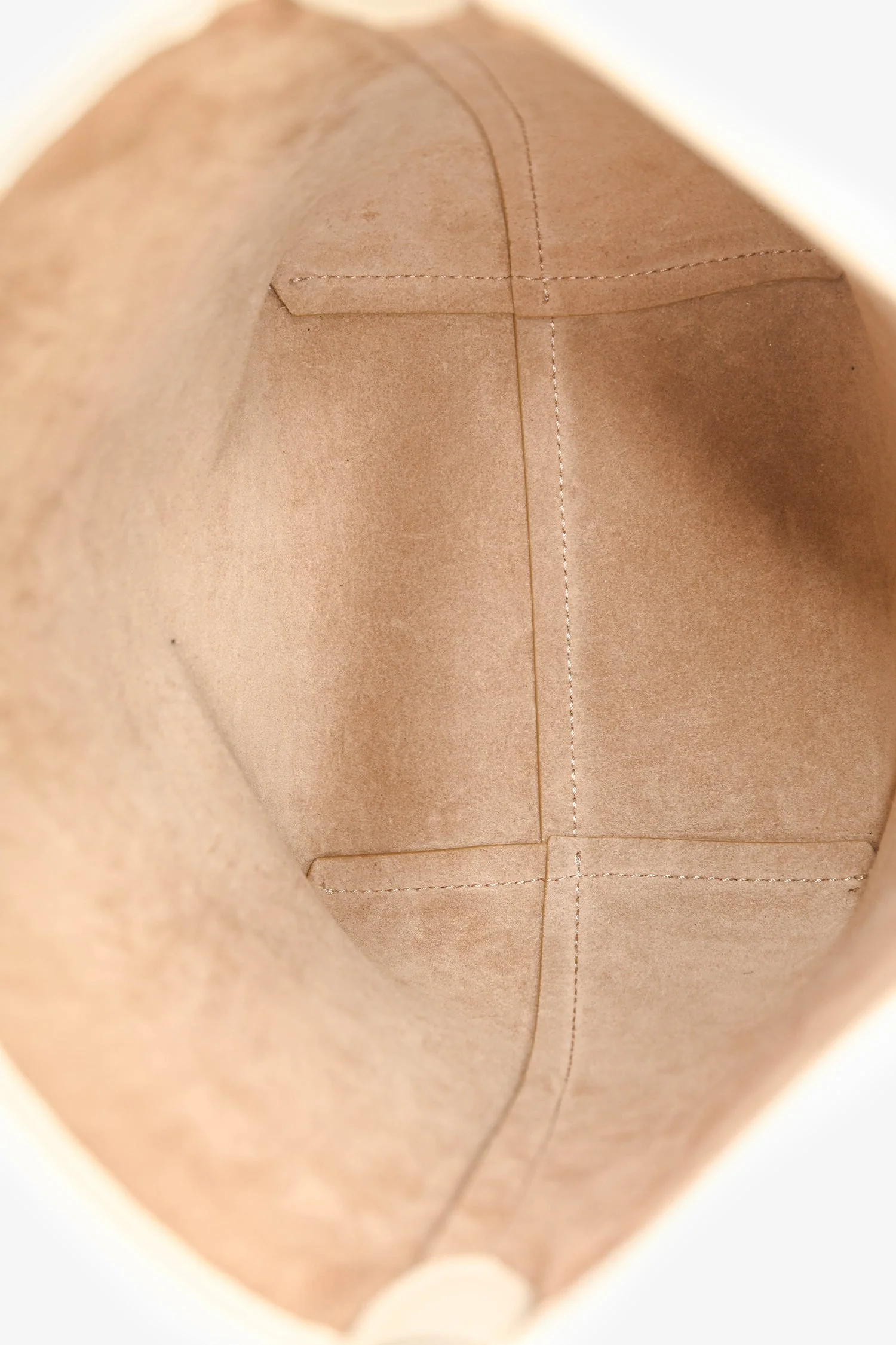 The Row Ivory Calfskin Leather Small N/S Park Tote Bag - Image 6