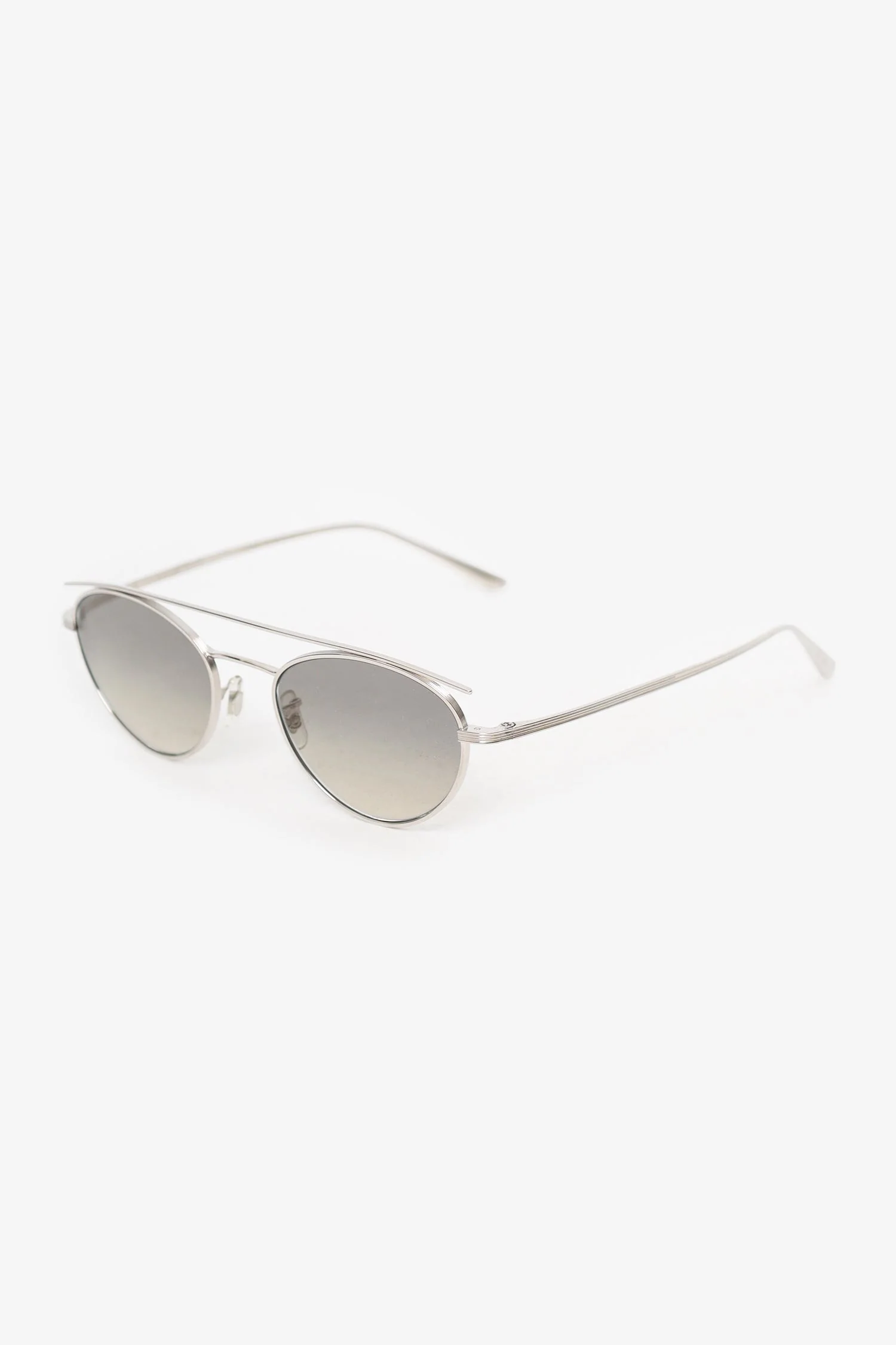 The Row x Oliver Peoples Metal Frame Grey Sunglasses - Image 2