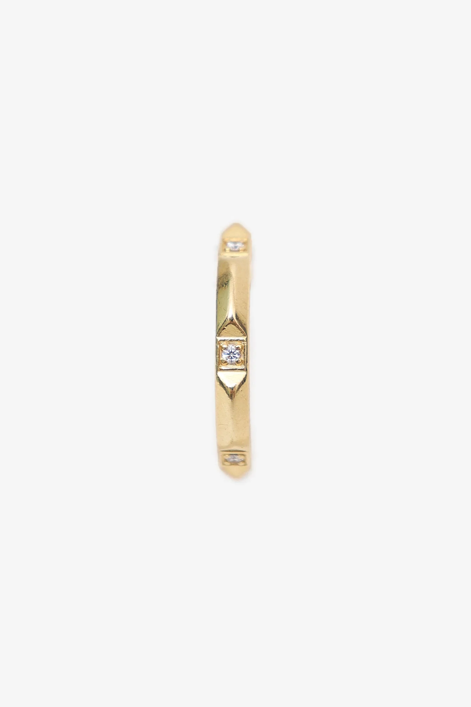 Tiffany & Co. 18K Gold Diamonds True Band Wide Ring - Image 2