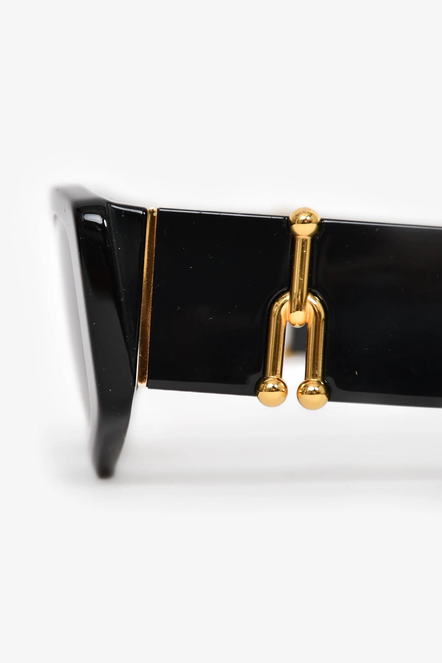 Tiffany & Co. Black Rectangular Sunglasses - Image 4