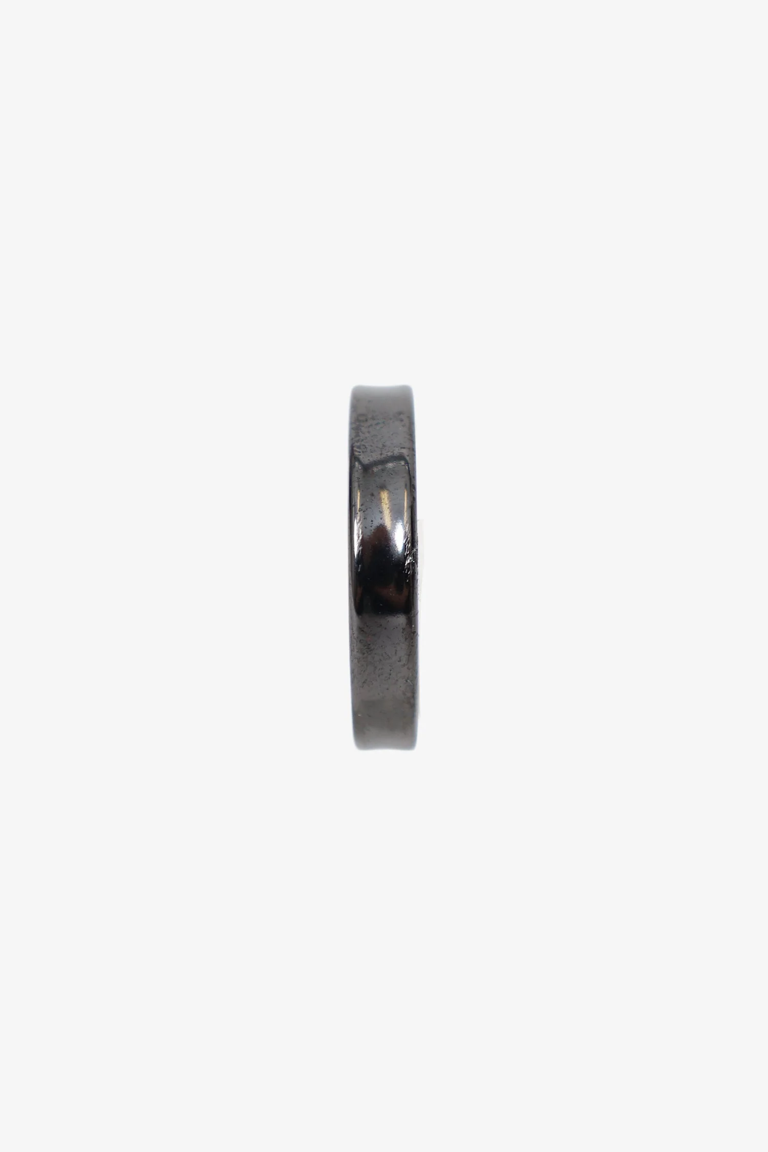 Tiffany & Co. Black Titanium 1837 Narrow Band Ring - Image 2