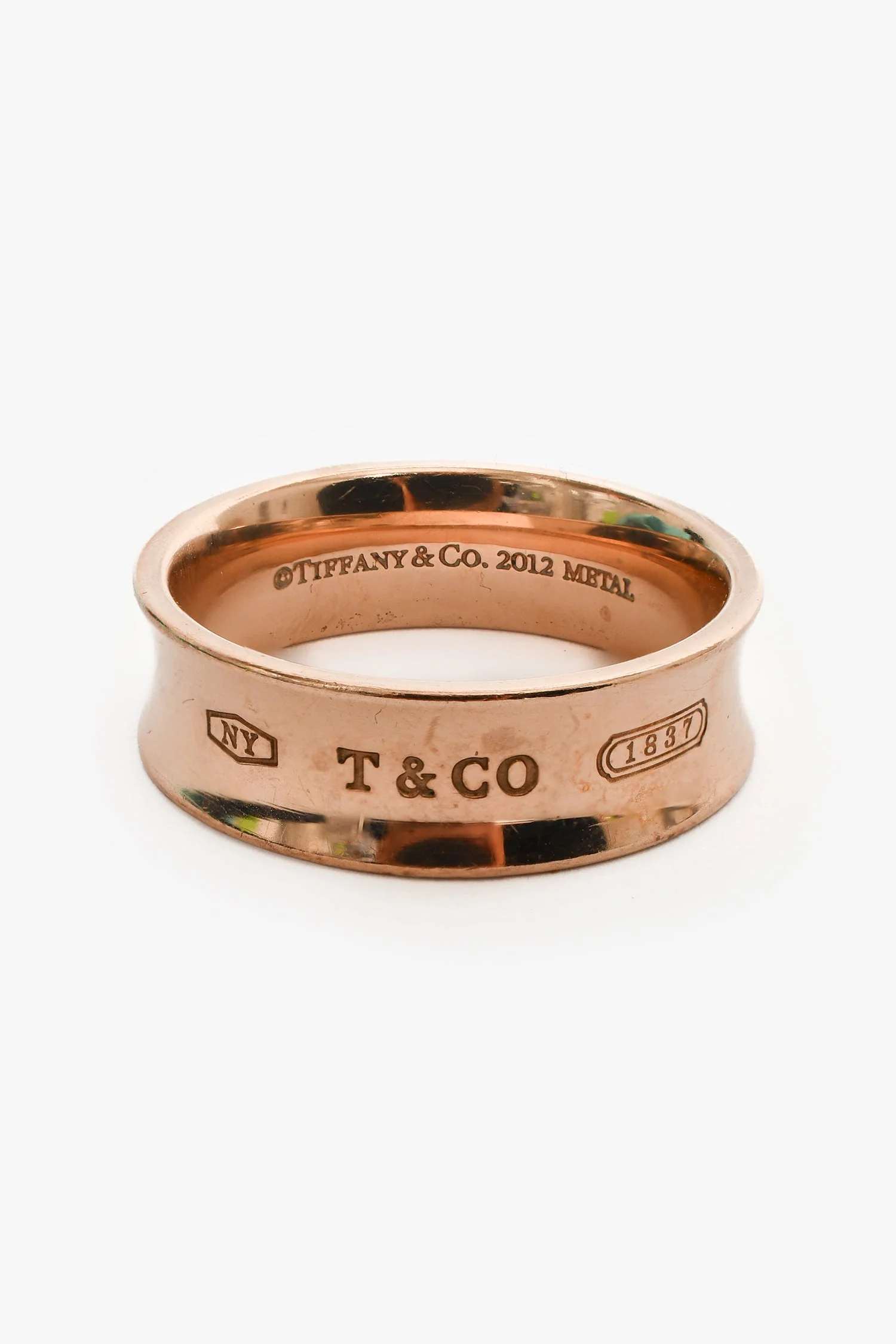 Tiffany & Co. Metal '2012 Rubedo' Ring Size 8 - Image 2