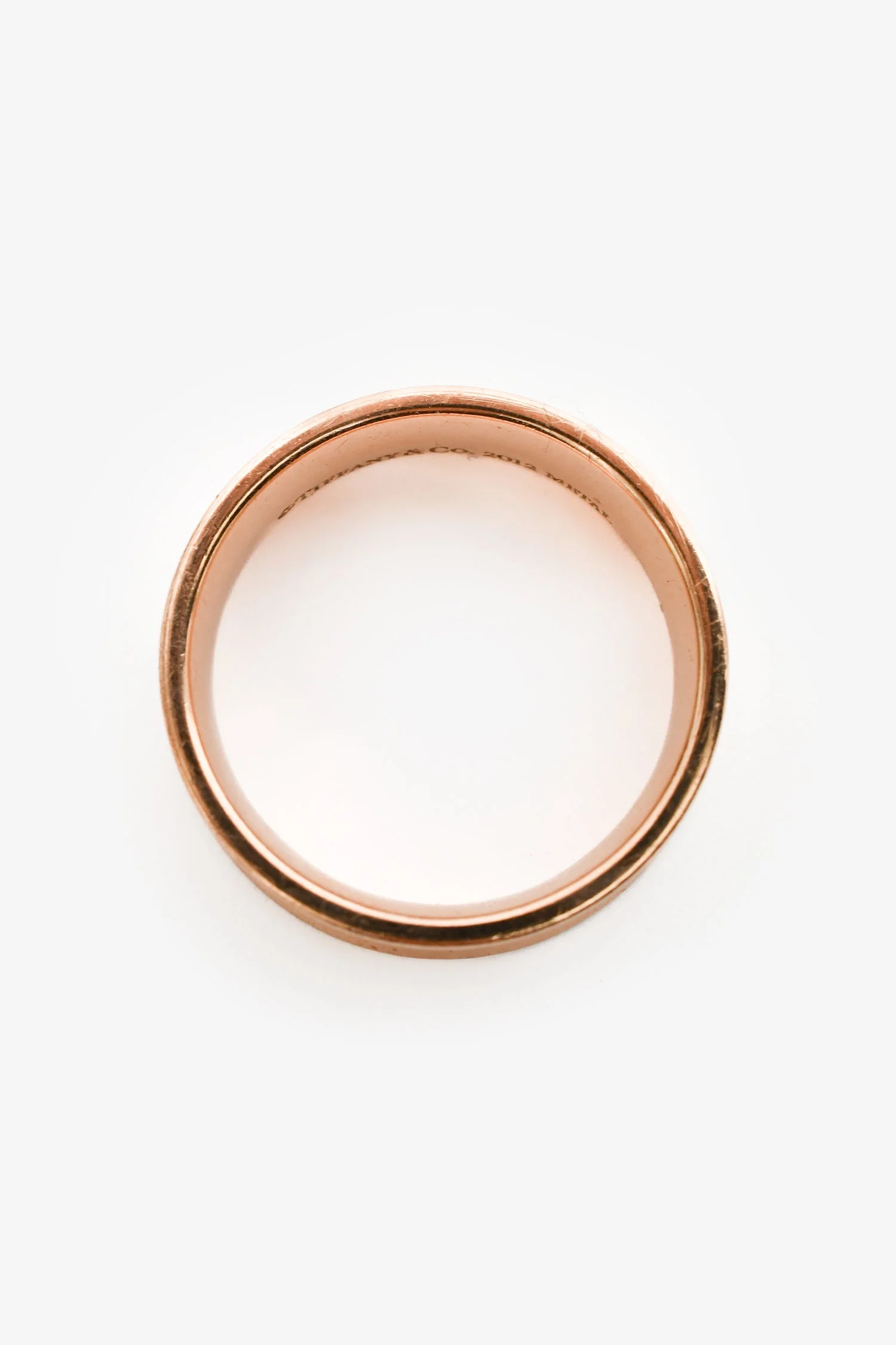 Tiffany & Co. Metal '2012 Rubedo' Ring Size 8 - Image 3