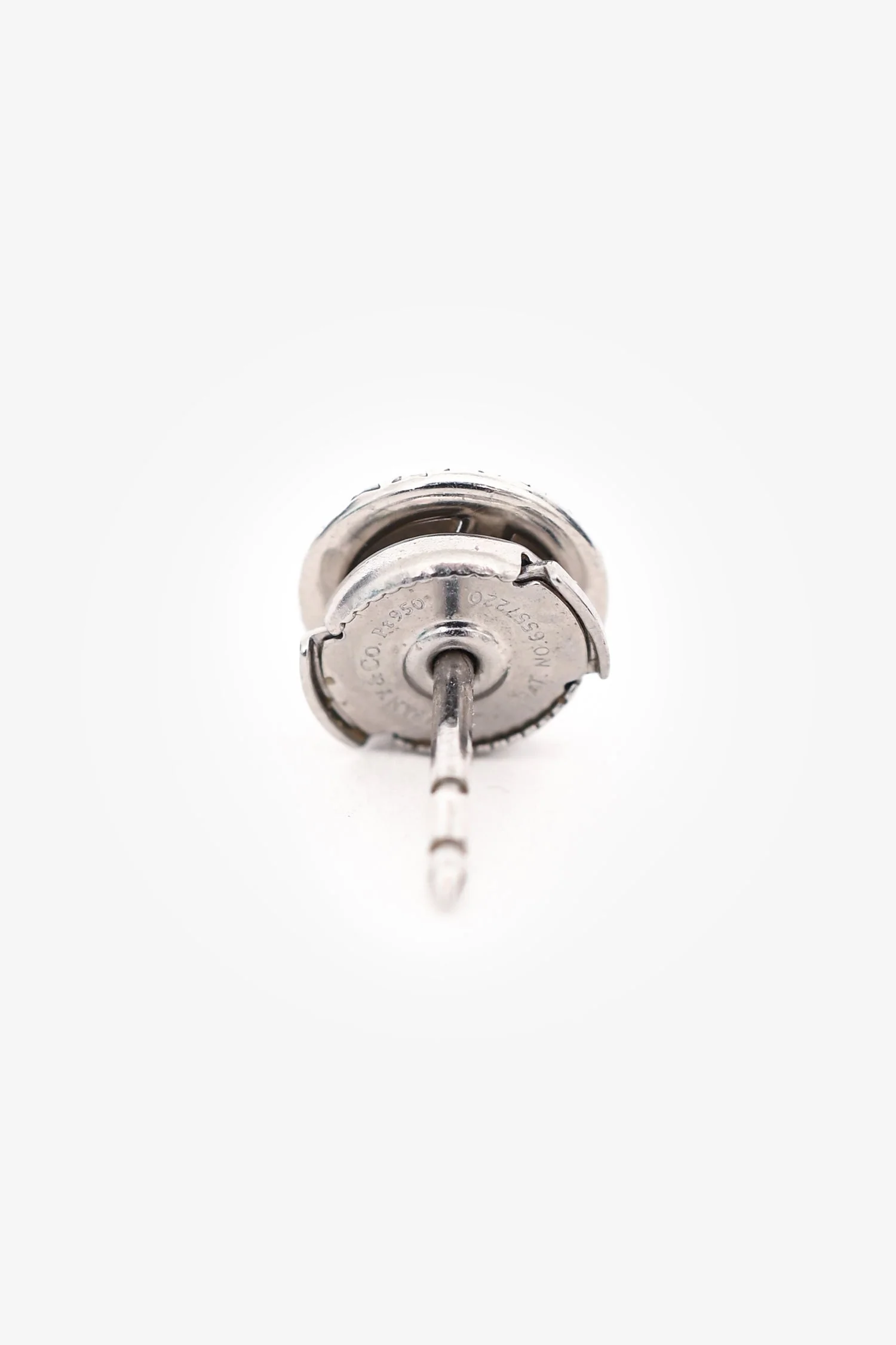 Tiffany & Co. Platinum Diamond 'Soleste' Stud Earrings - Image 2