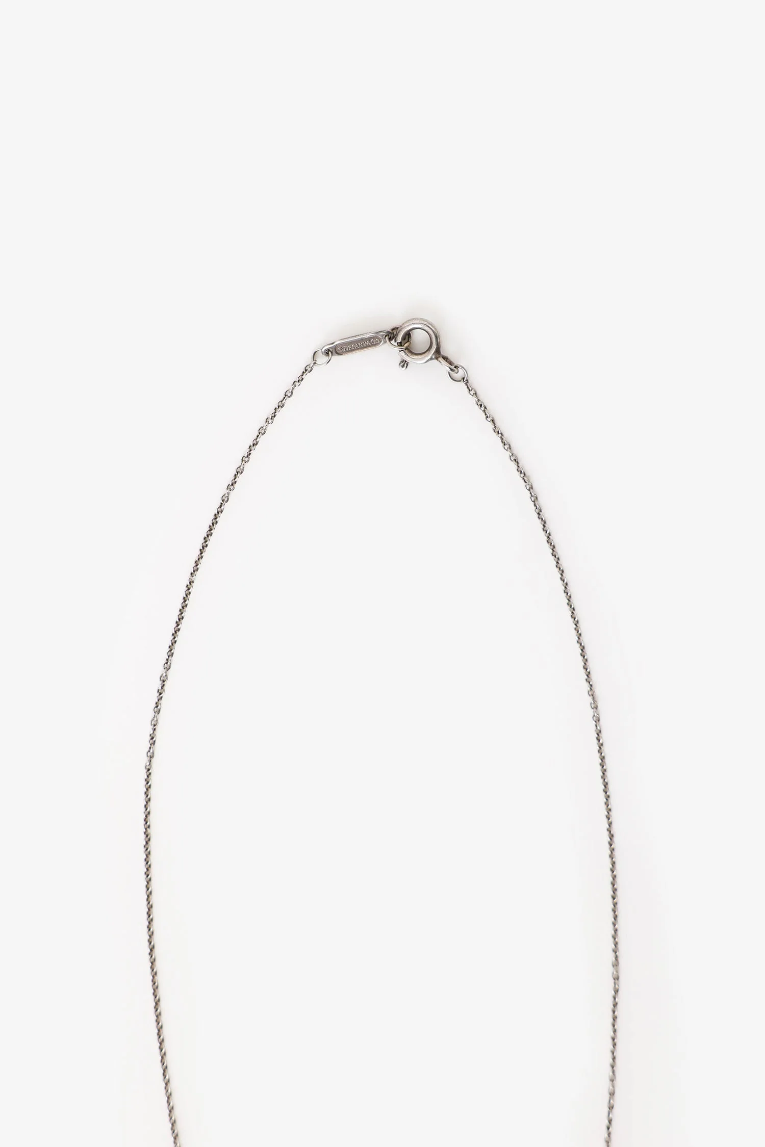 Tiffany & Co. Rose Gold Toned 1837 Bar Pendant Necklace - Image 3