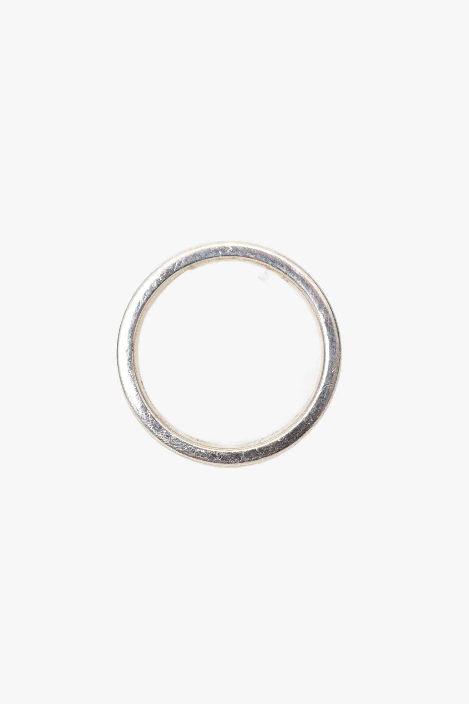 Tiffany & Co. Silver Narrow Band Ring - Image 3