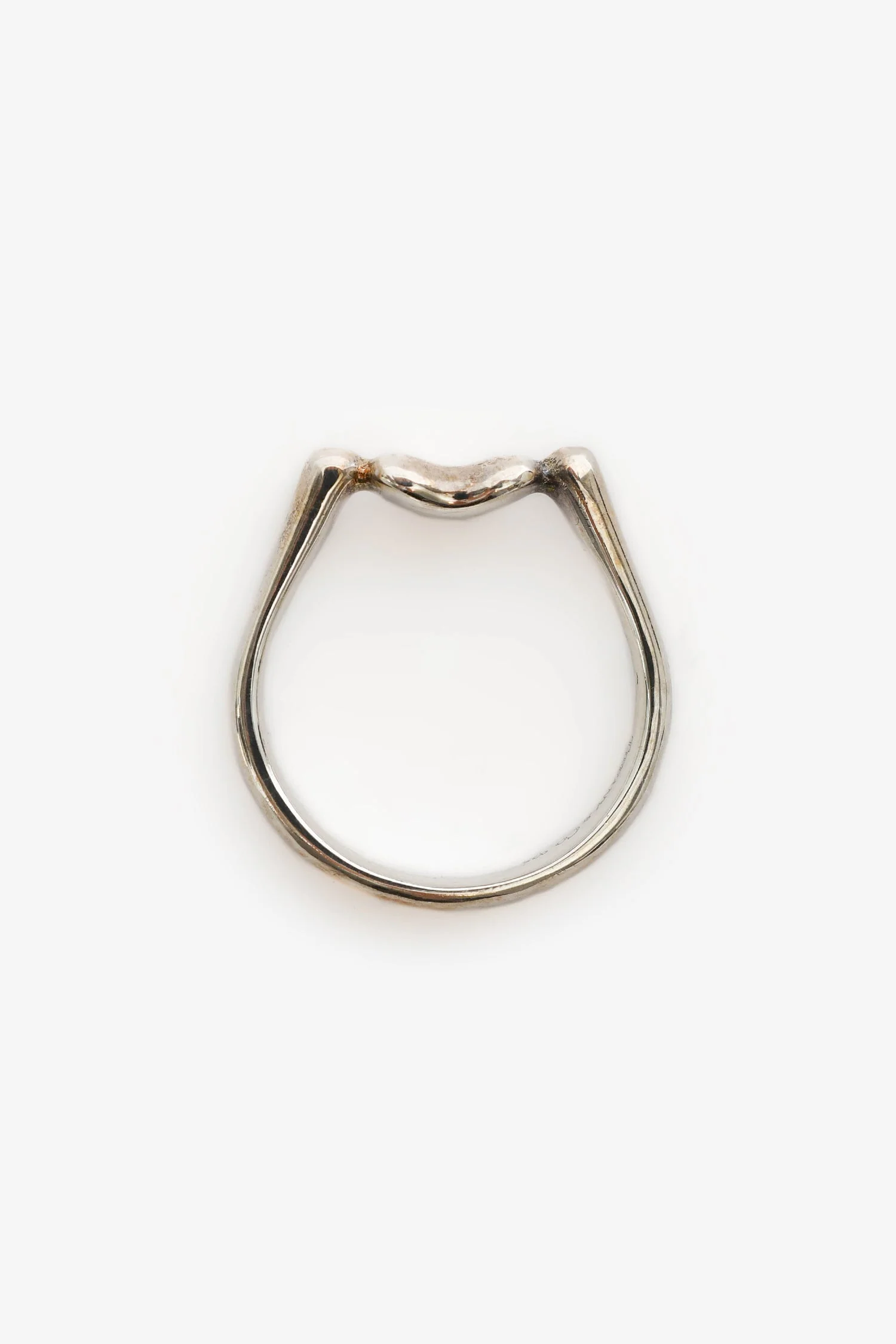 Tiffany & Co. Sterling Silver 'Bean Design' Ring - Image 3
