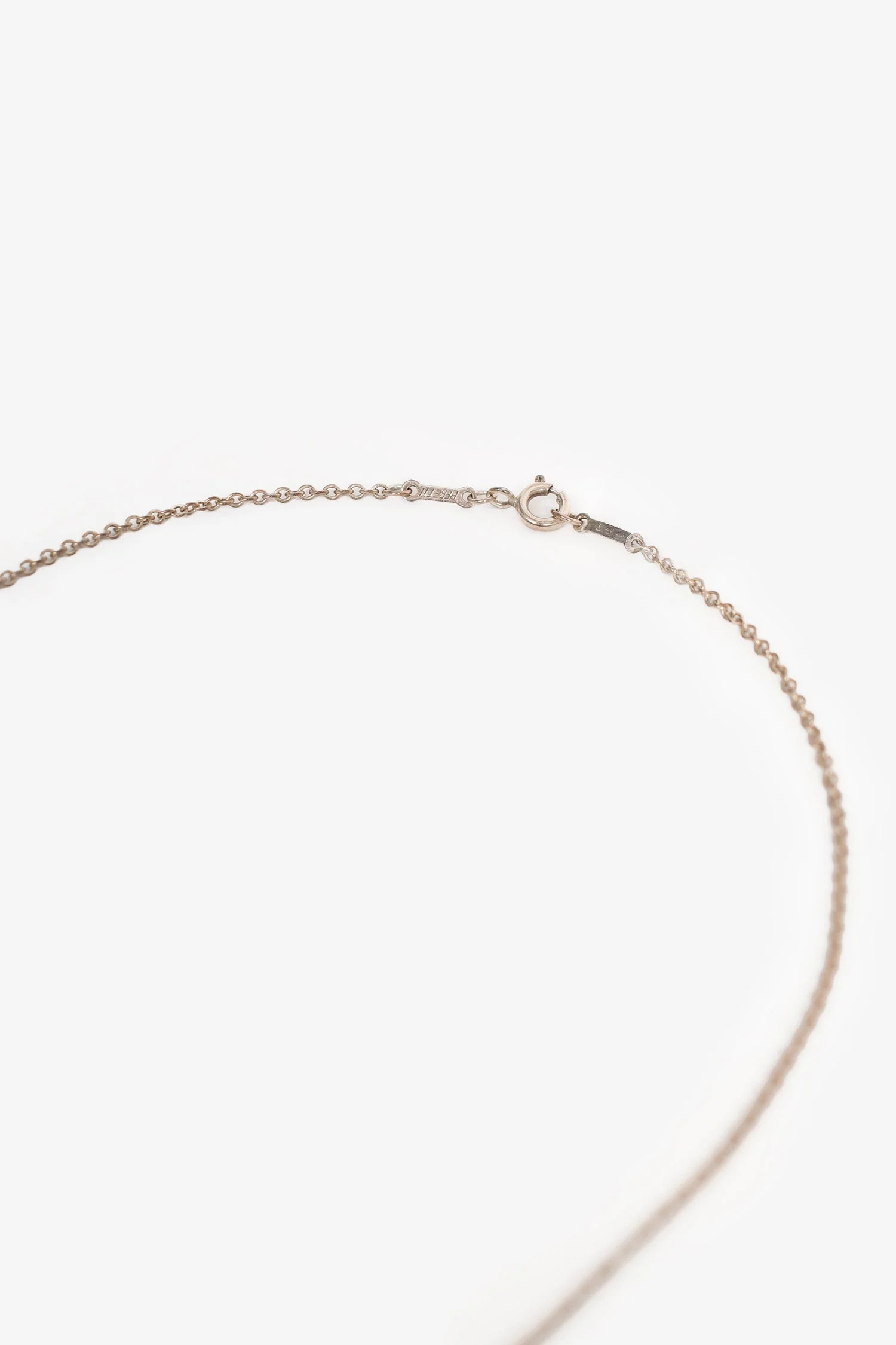 Tiffany & Co. Sterling Silver Diamond Daisy Key Pendant Necklace - Image 3