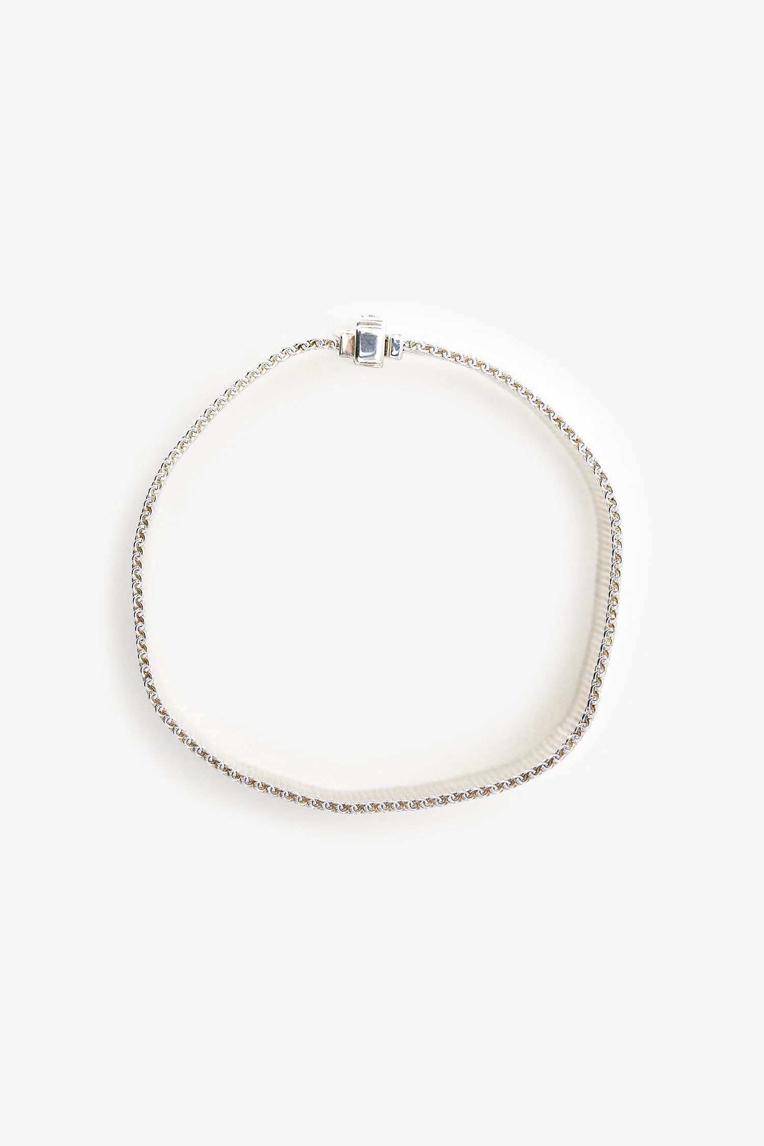 Tiffany & Co Sterling Silver Diamond Mesh Somerset Bracelet - Image 5