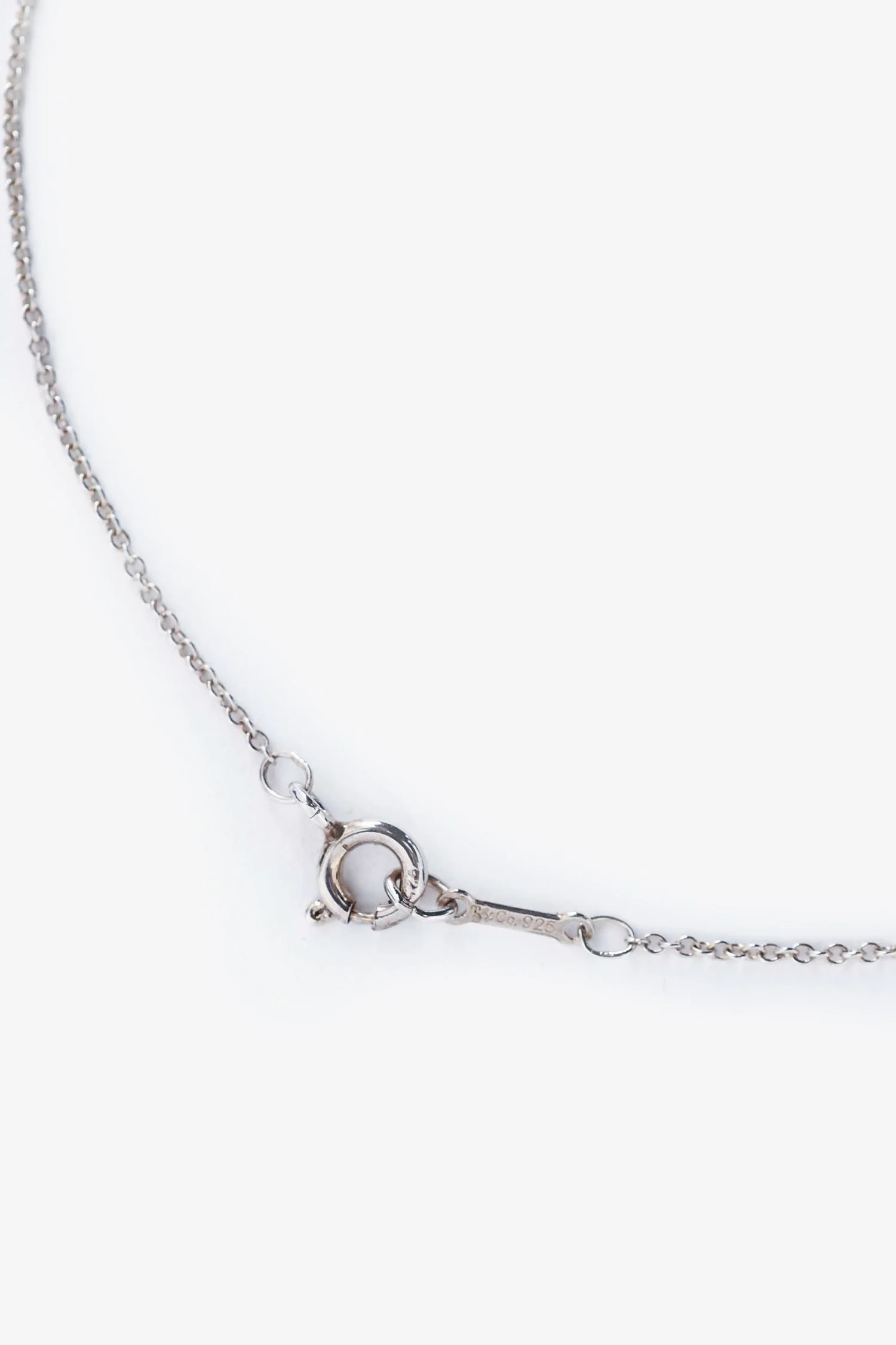 Tiffany & Co Sterling Silver Flower of Hearts Pendant Necklace - Image 3