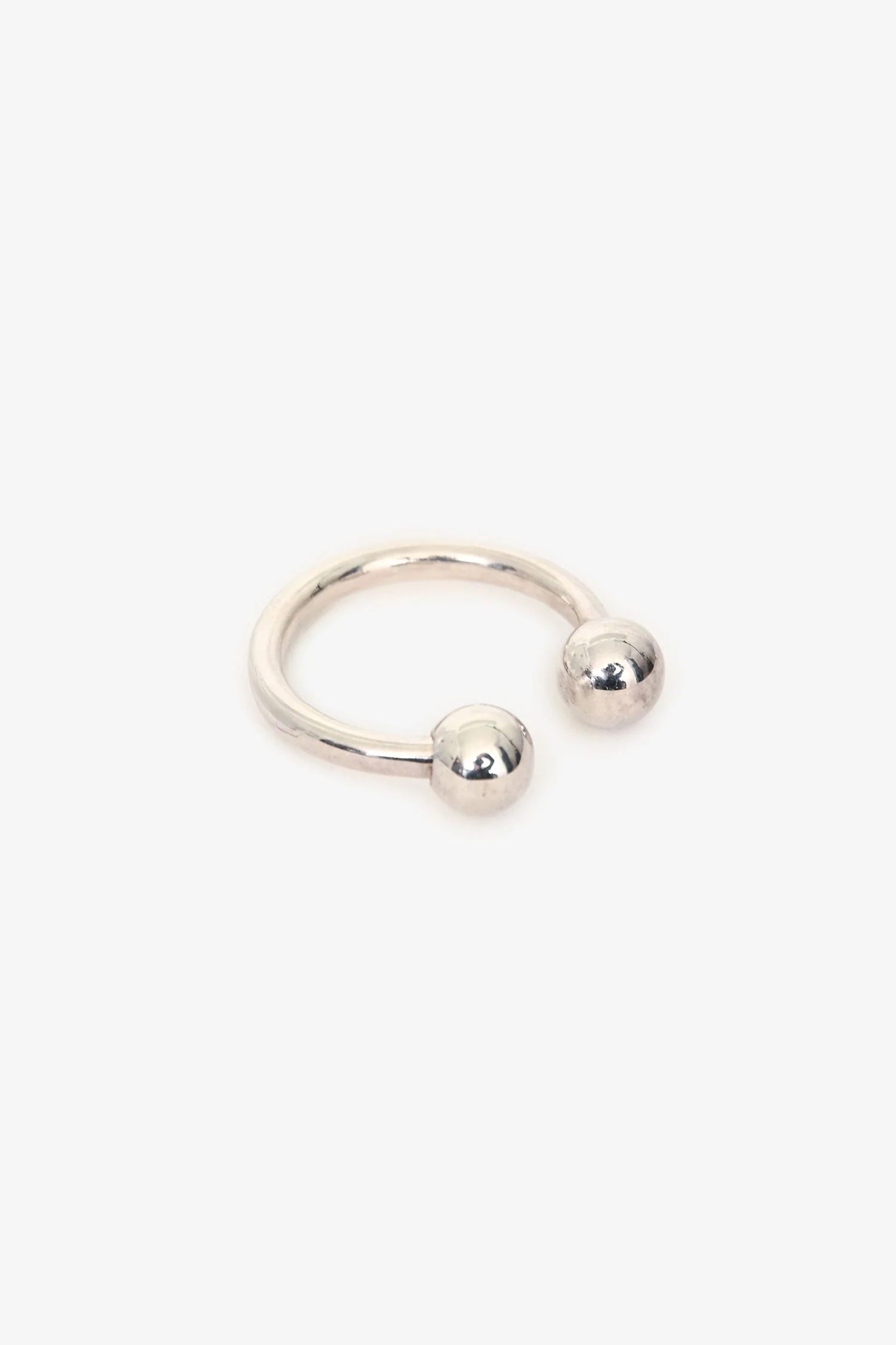 Tiffany & Co. Sterling Silver Horseshoe U Shaped Key Ring - Image 3