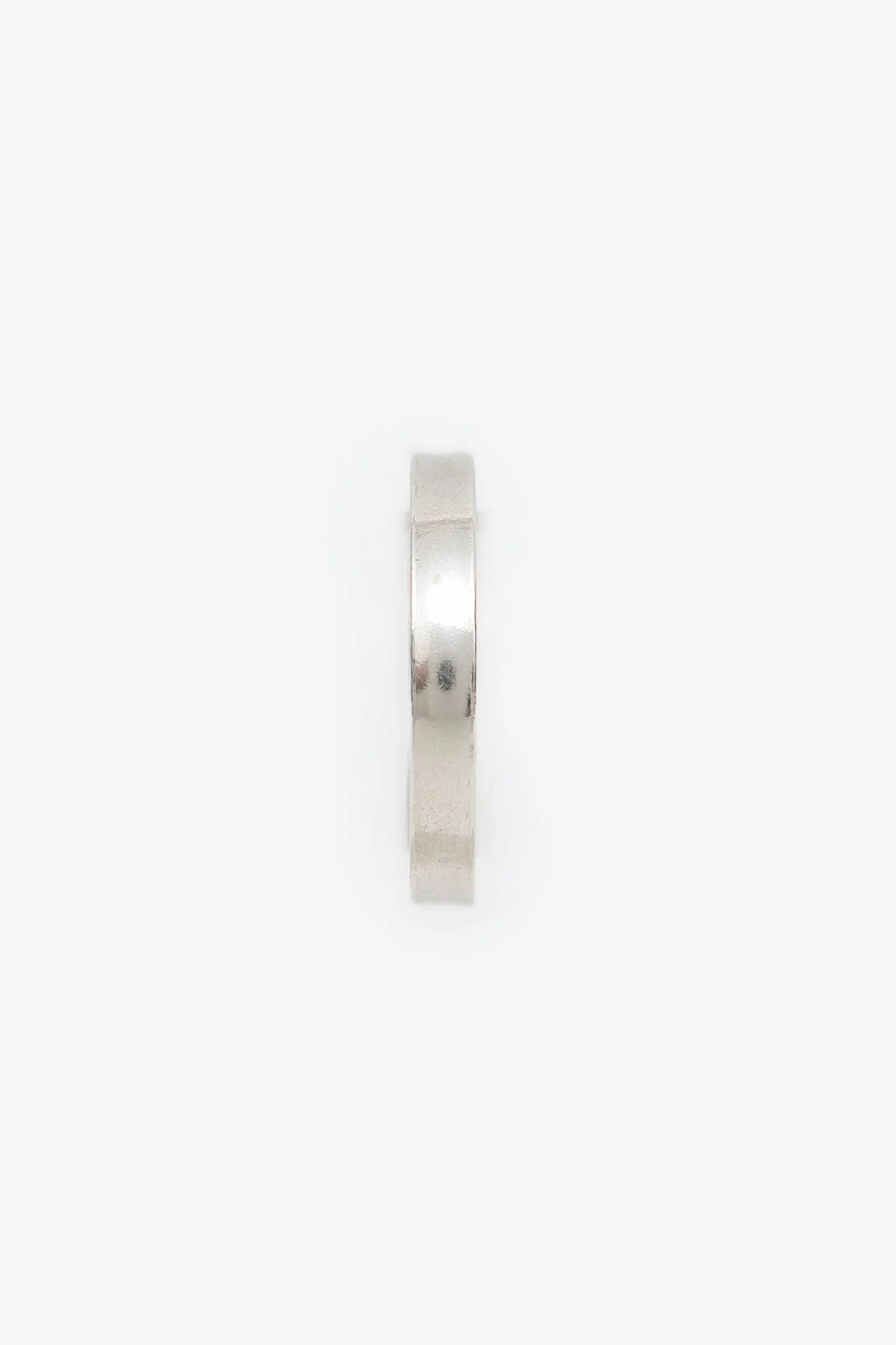 Tiffany & Co. Sterling Silver Medium 1837 Circle Pendant Ring - Image 2