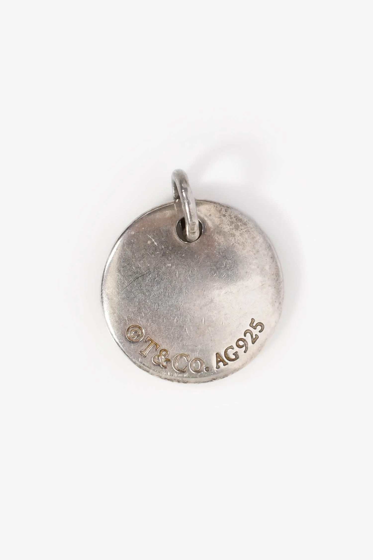 Tiffany & Co. Sterling Silver Monogram Script 'M' Charm - Image 2