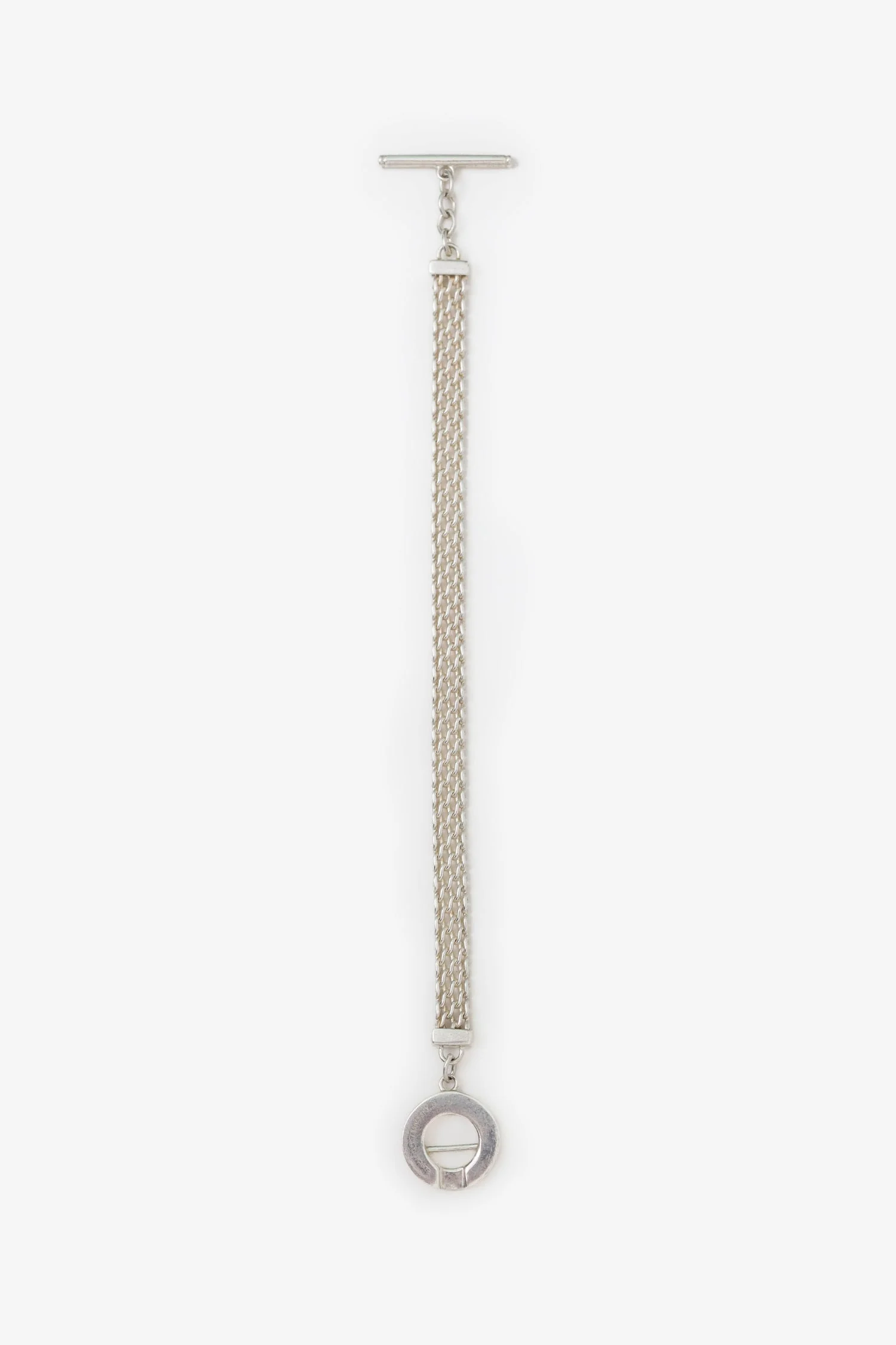 Tiffany & Co. Sterling Silver Somerset Mesh Toggle Bracelet - Image 4