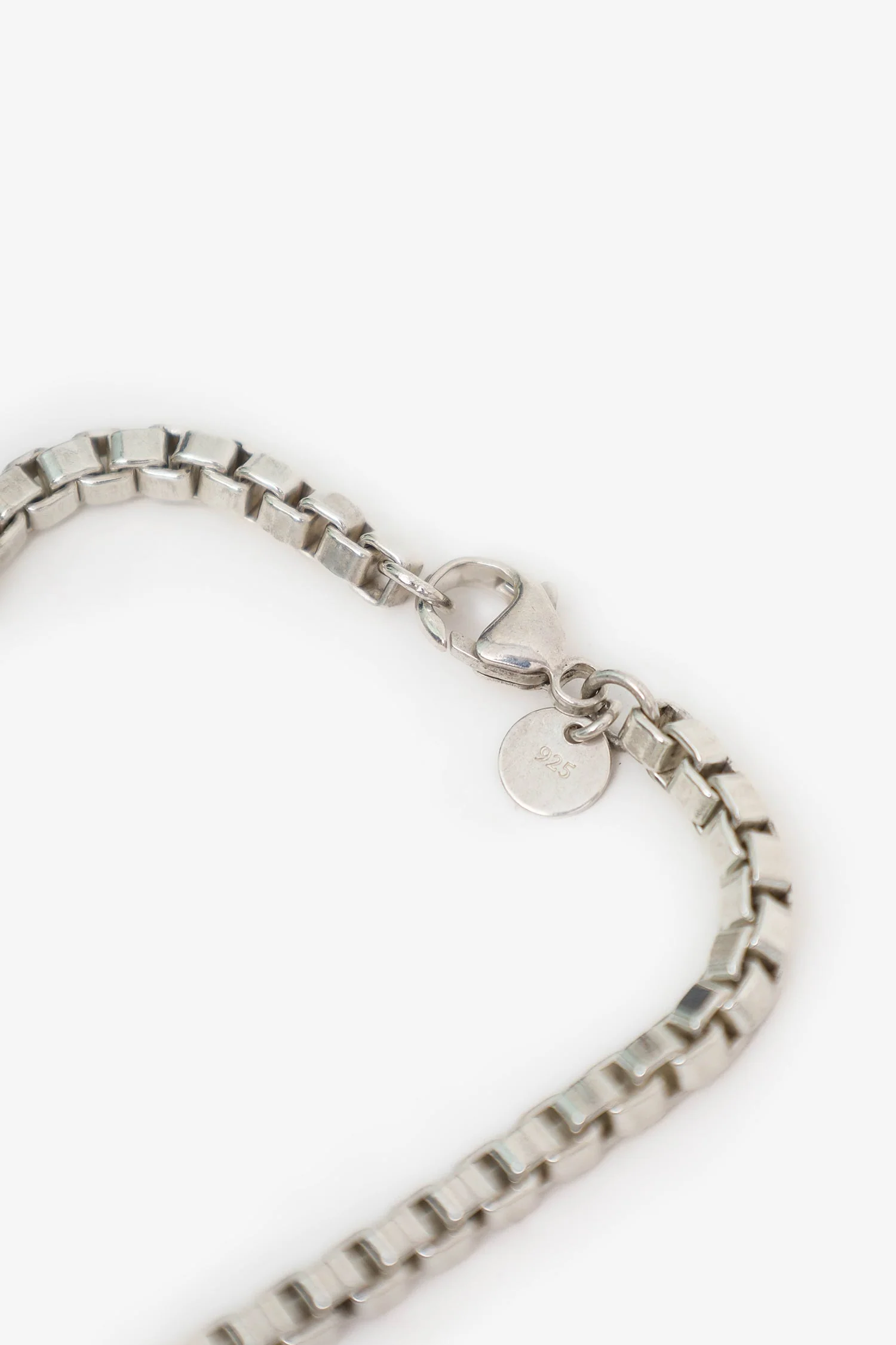 Tiffany & Co. Sterling Silver Venetian Link Bracelet - Image 2
