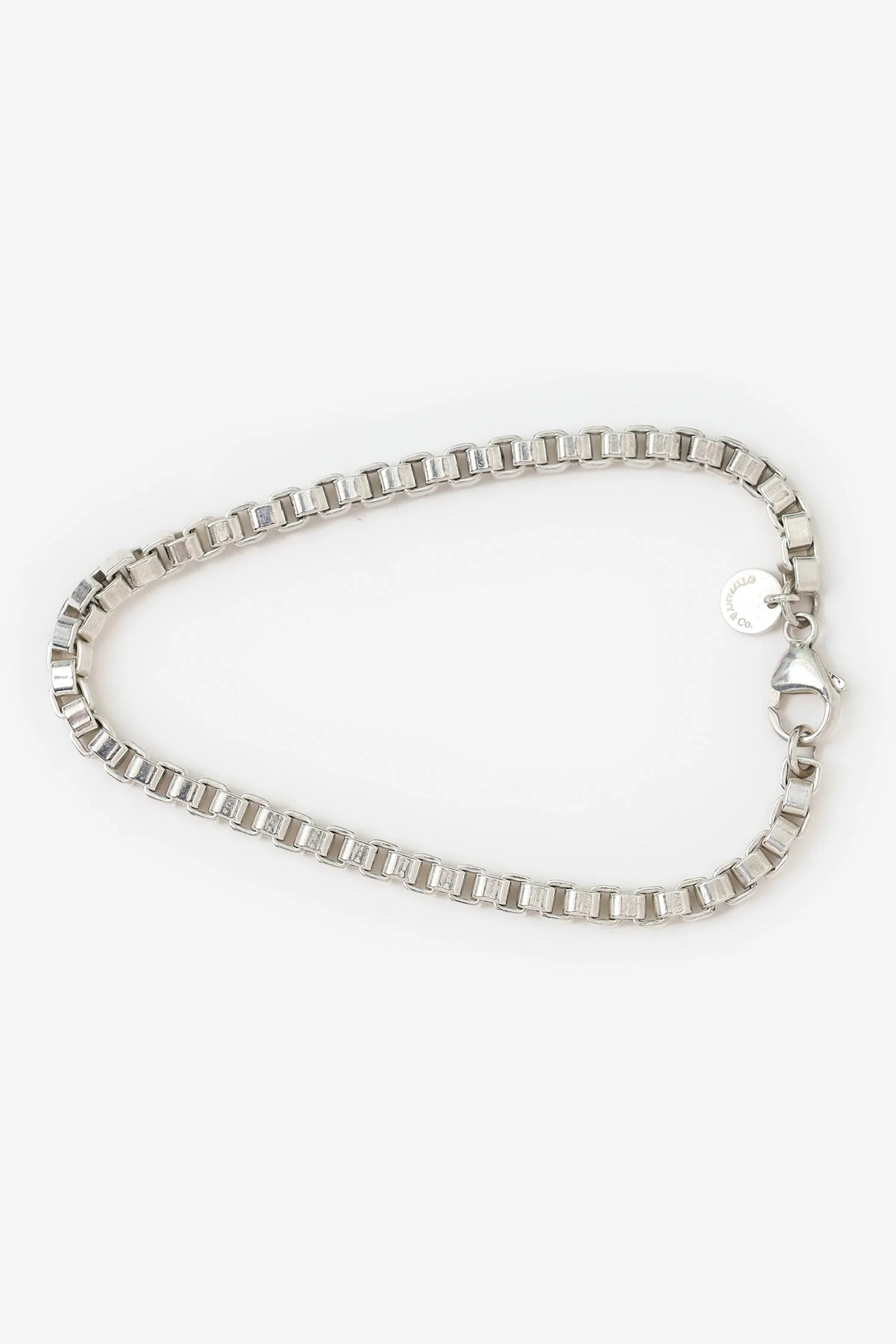 Tiffany & Co. Sterling Silver Venetian Link Bracelet - Image 4