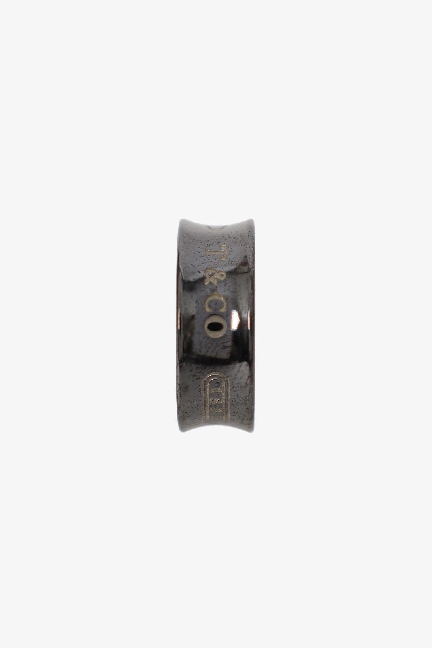 Tiffany & Co. Titanium 1837 Ring - Image 2