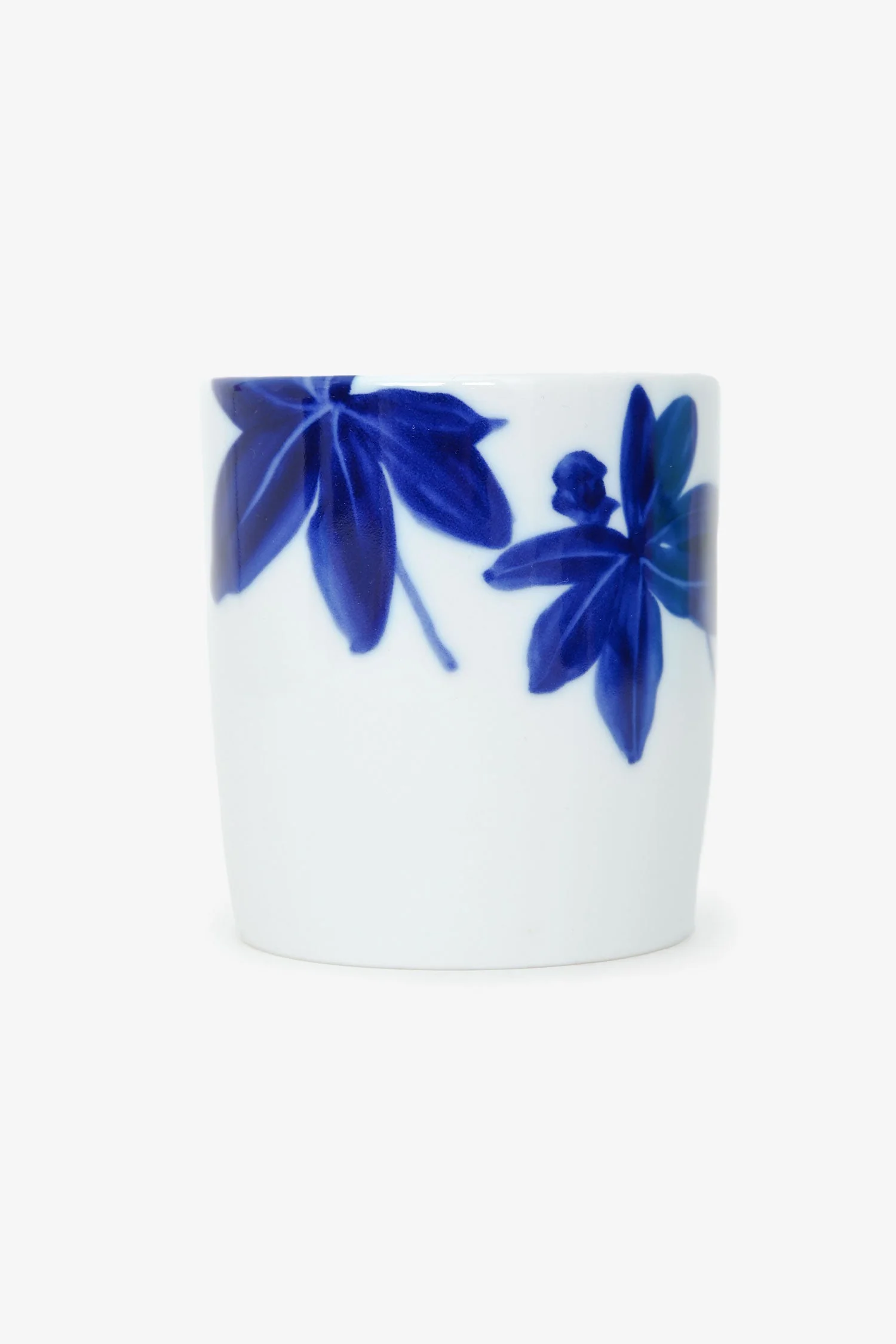 Tiffany & Co. White/Blue Flower Motis Porcelain Mug - Image 2