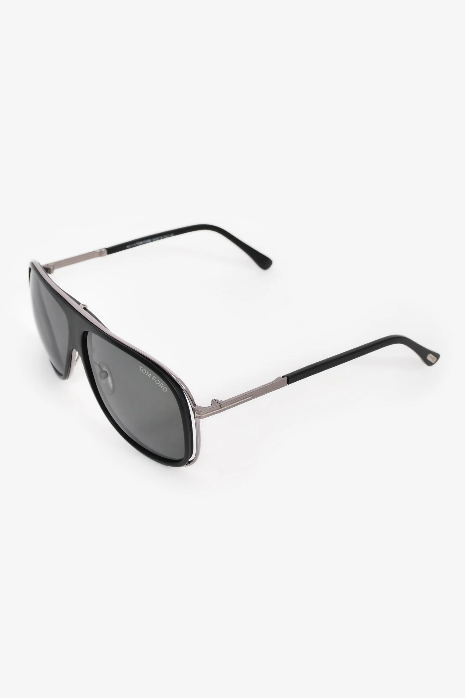 Tom Ford Black 'Chris' Sunglasses - Image 2