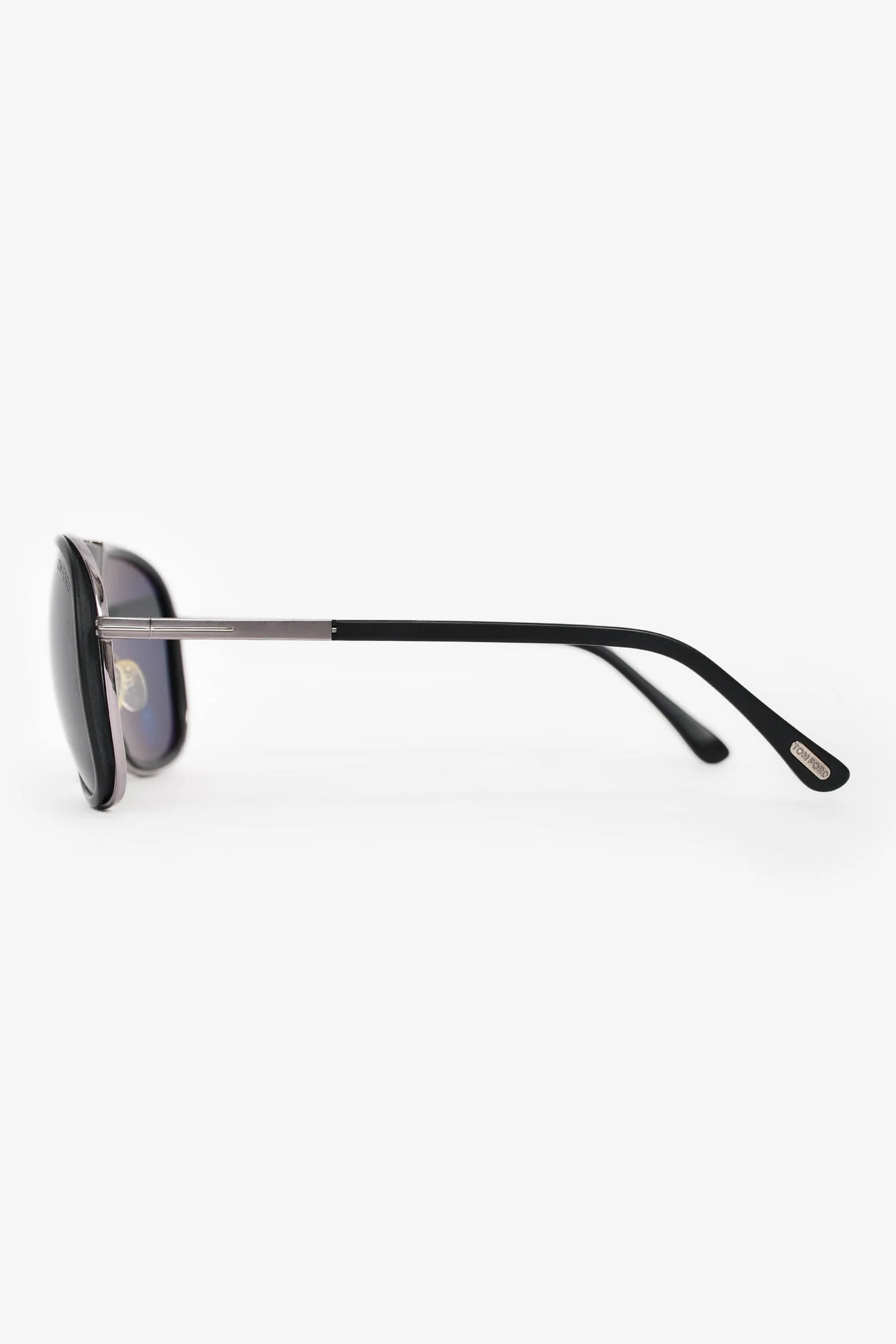 Tom Ford Black 'Chris' Sunglasses - Image 3