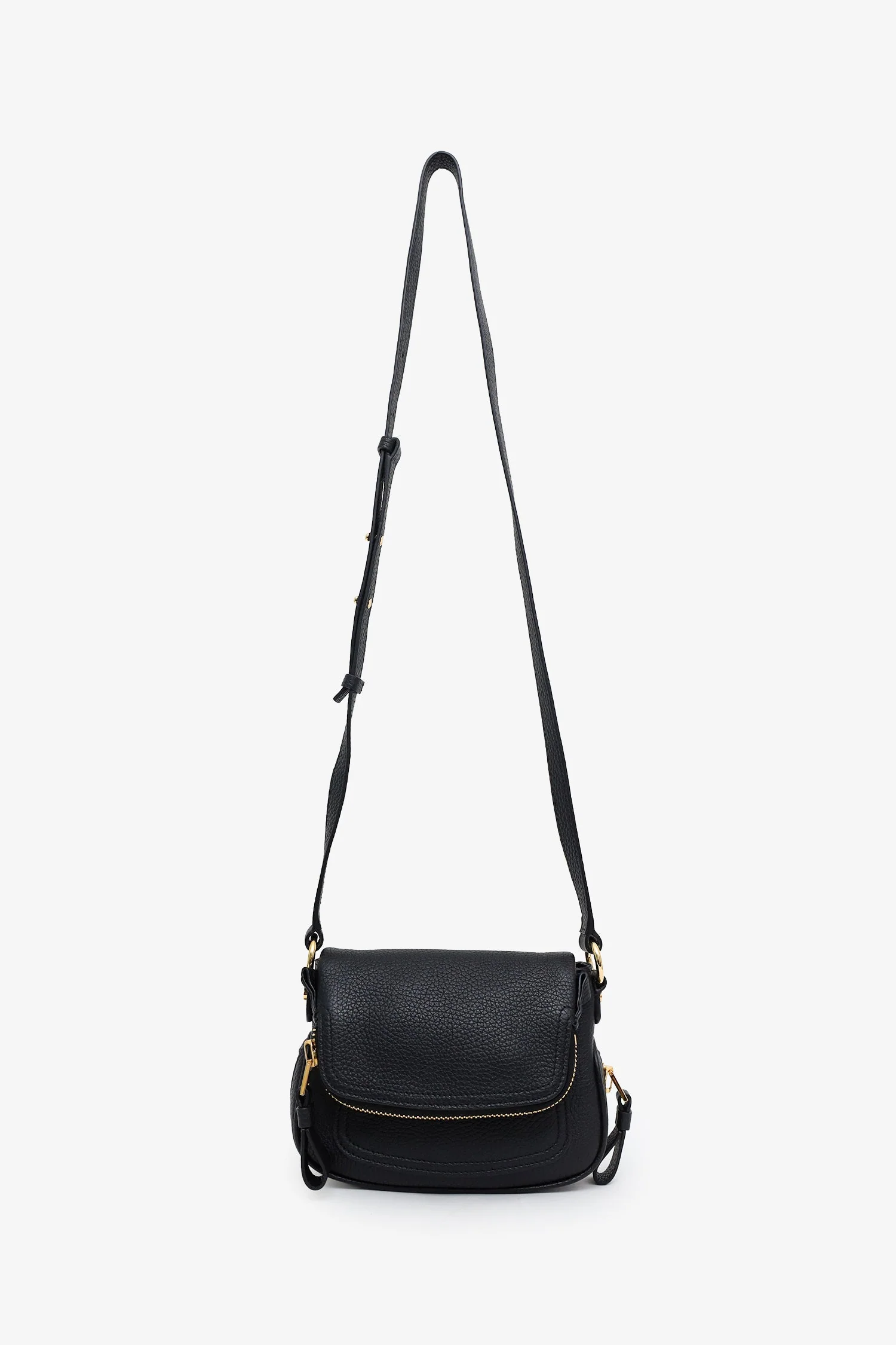 Tom Ford Black Leather Mini 'Jennifer' Crossbody Bag - Image 6