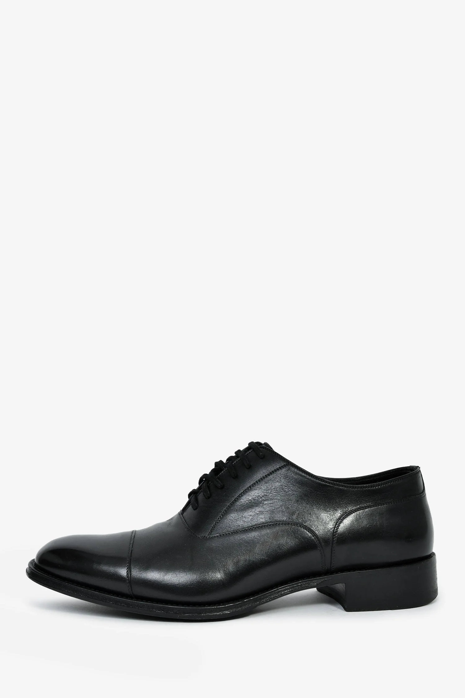 Tom Ford Black Leather Oxford Shoes Size 10.5 Mens - Image 5
