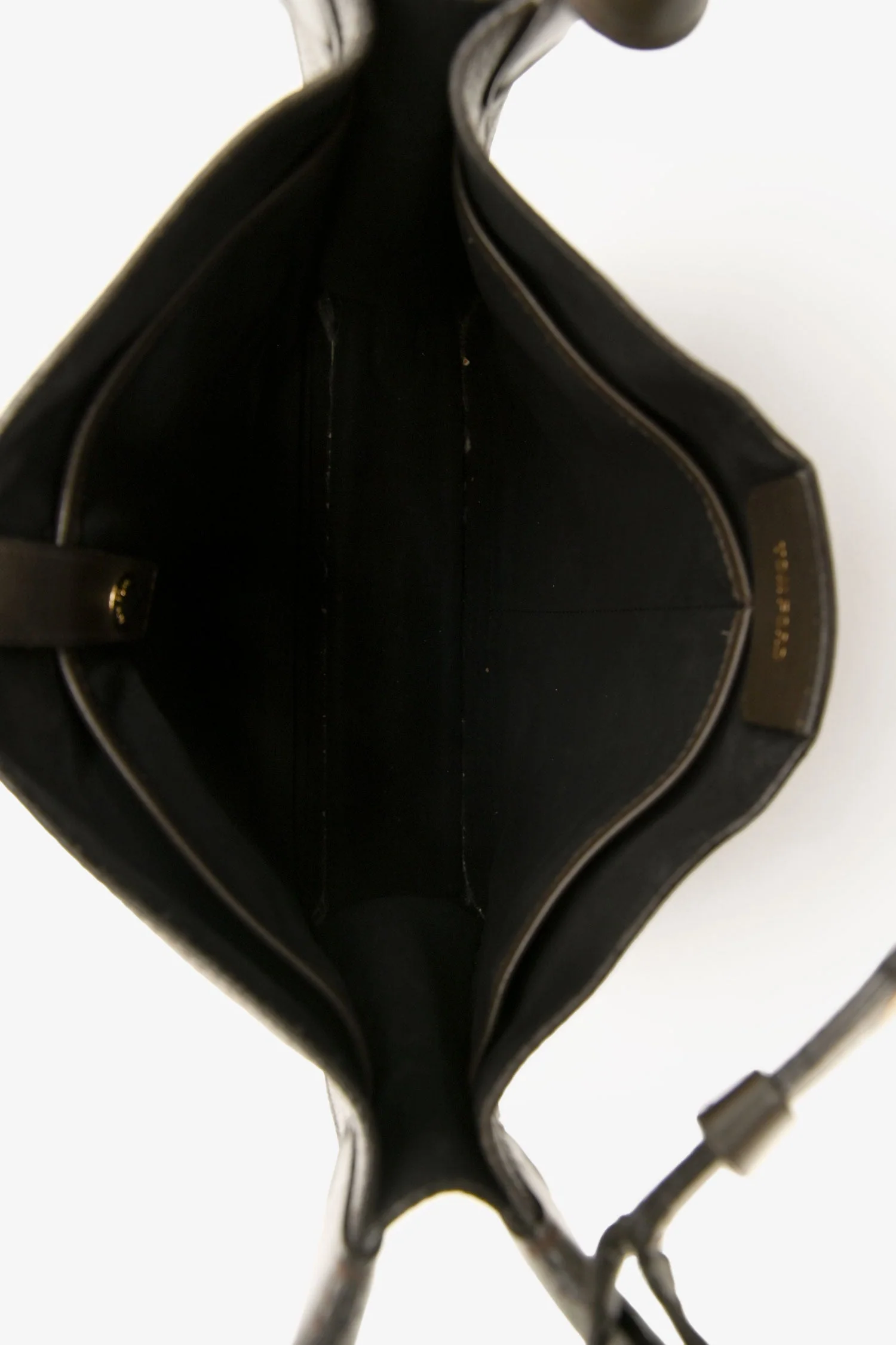 Tom Ford Brown Leather Oversized Crossbody Bag - Image 6