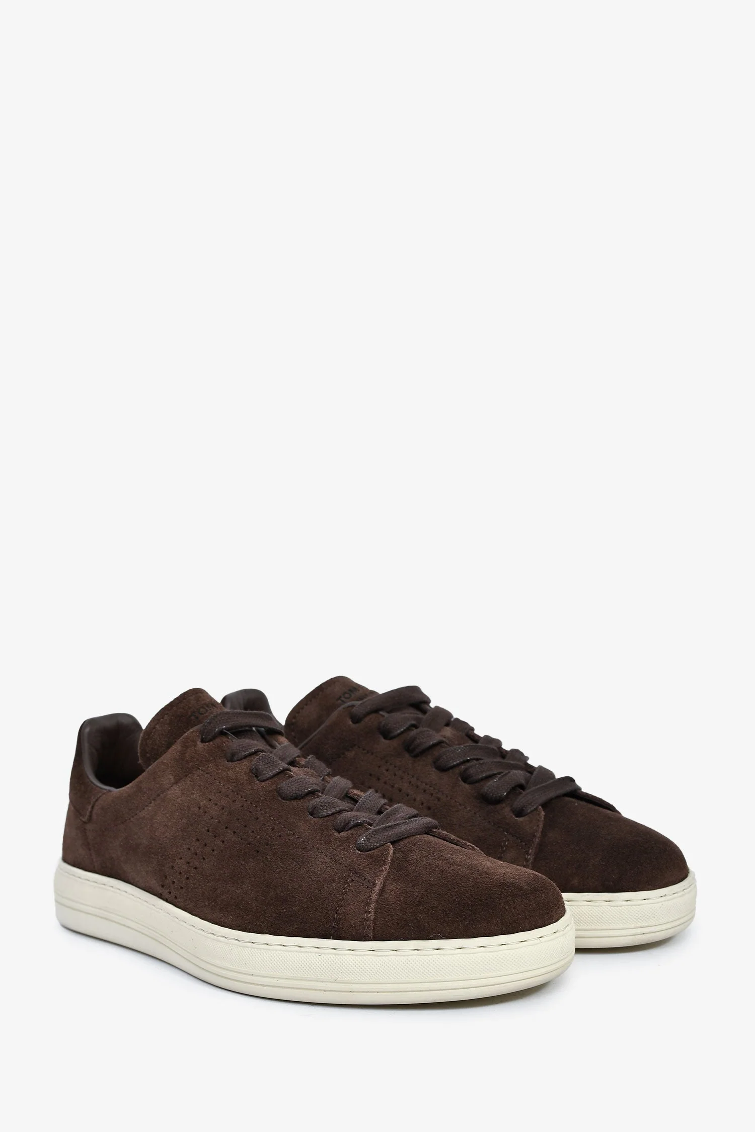 Tom Ford Brown Suede Sneaker Size 8 Mens - Image 2