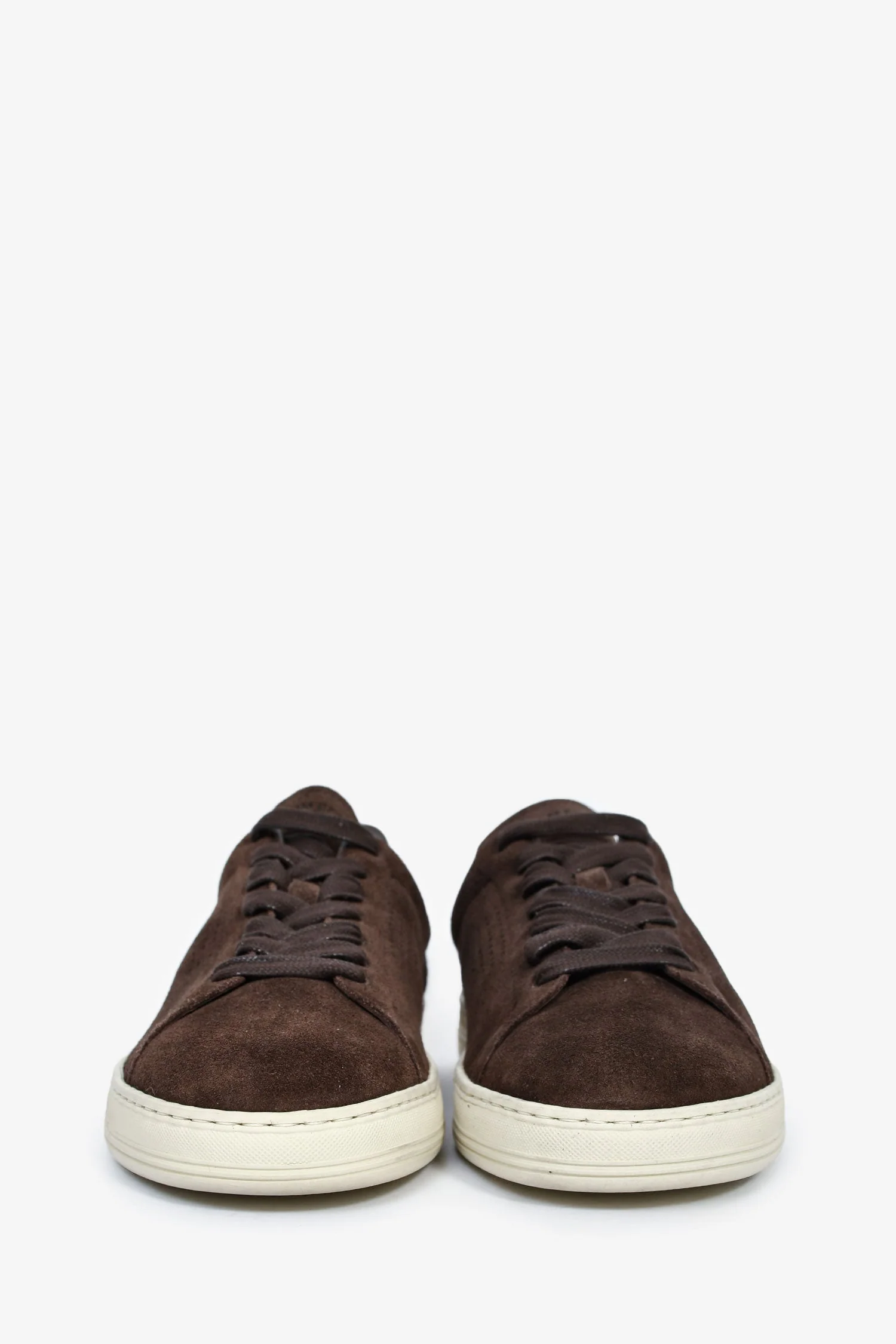 Tom Ford Brown Suede Sneaker Size 8 Mens - Image 3