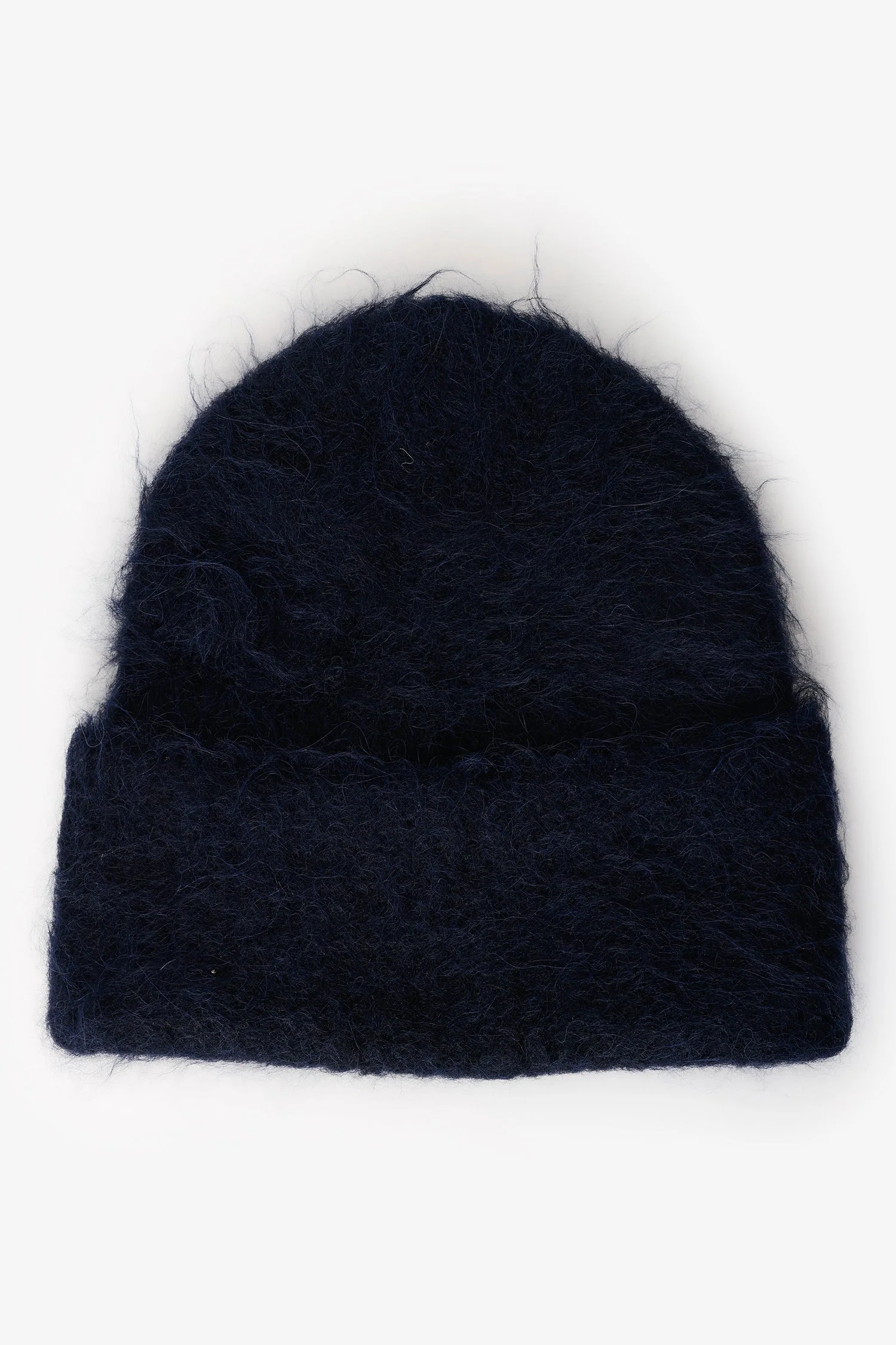 Toteme Navy Alpaca Knit Beanie - Image 2