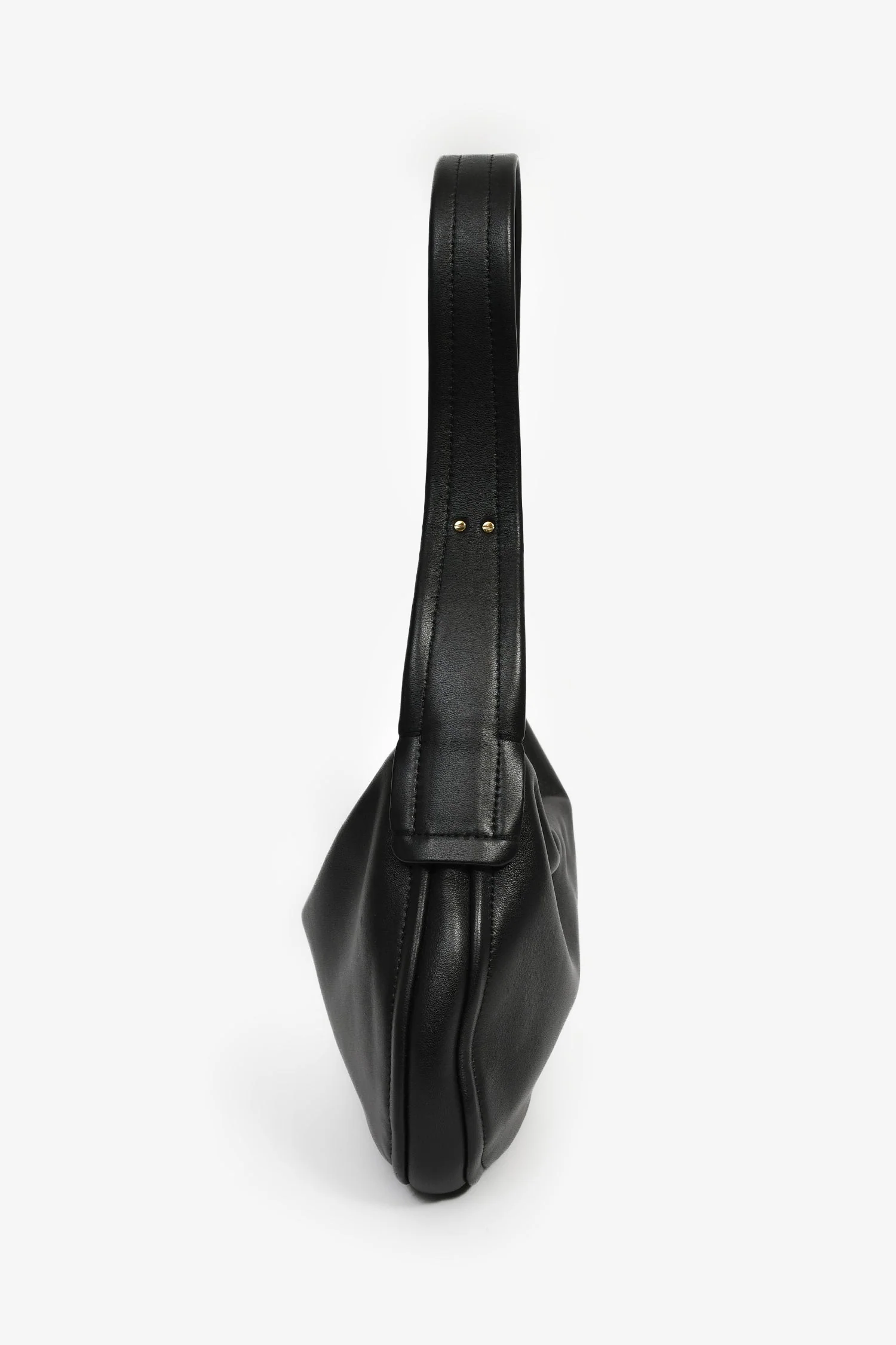 Valentino Black Leather 'Go-Hobo' Small Shoulder Bag - Image 4