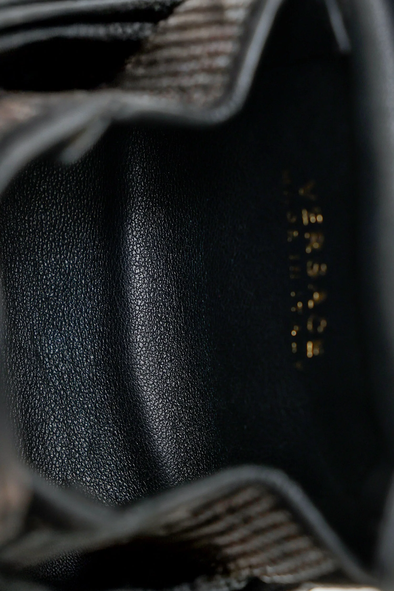 Versace Black Crystal Embellished Medusa Key Pouch - Image 6