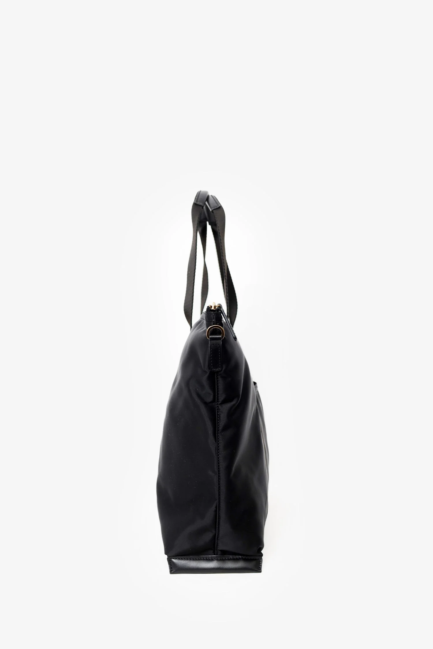 Versace Black Nylon La Medusa Tote Bag With Strap - Image 4