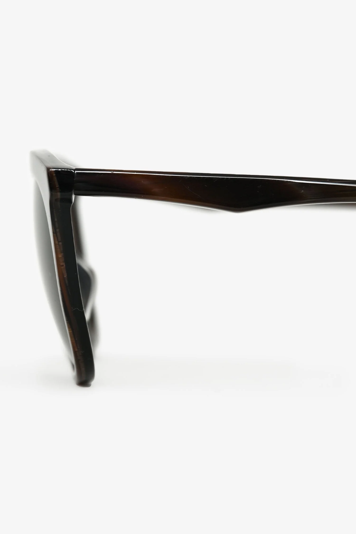 Victoria Beckham Brown Cut Away Kitten Sunglasses - Image 4