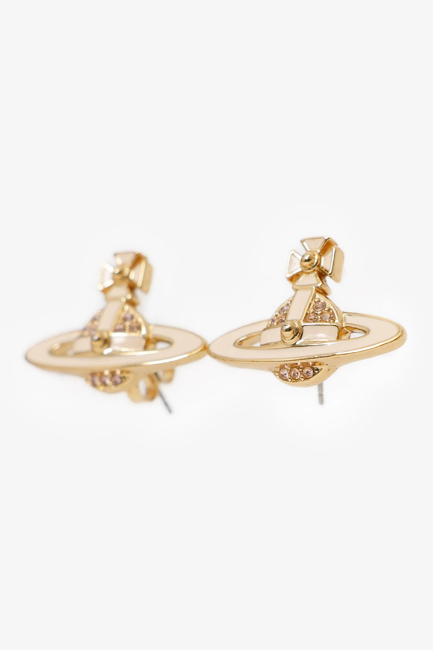 Vivienne Westwood Gold-tone Pina Bas Relief Earrings - Image 3