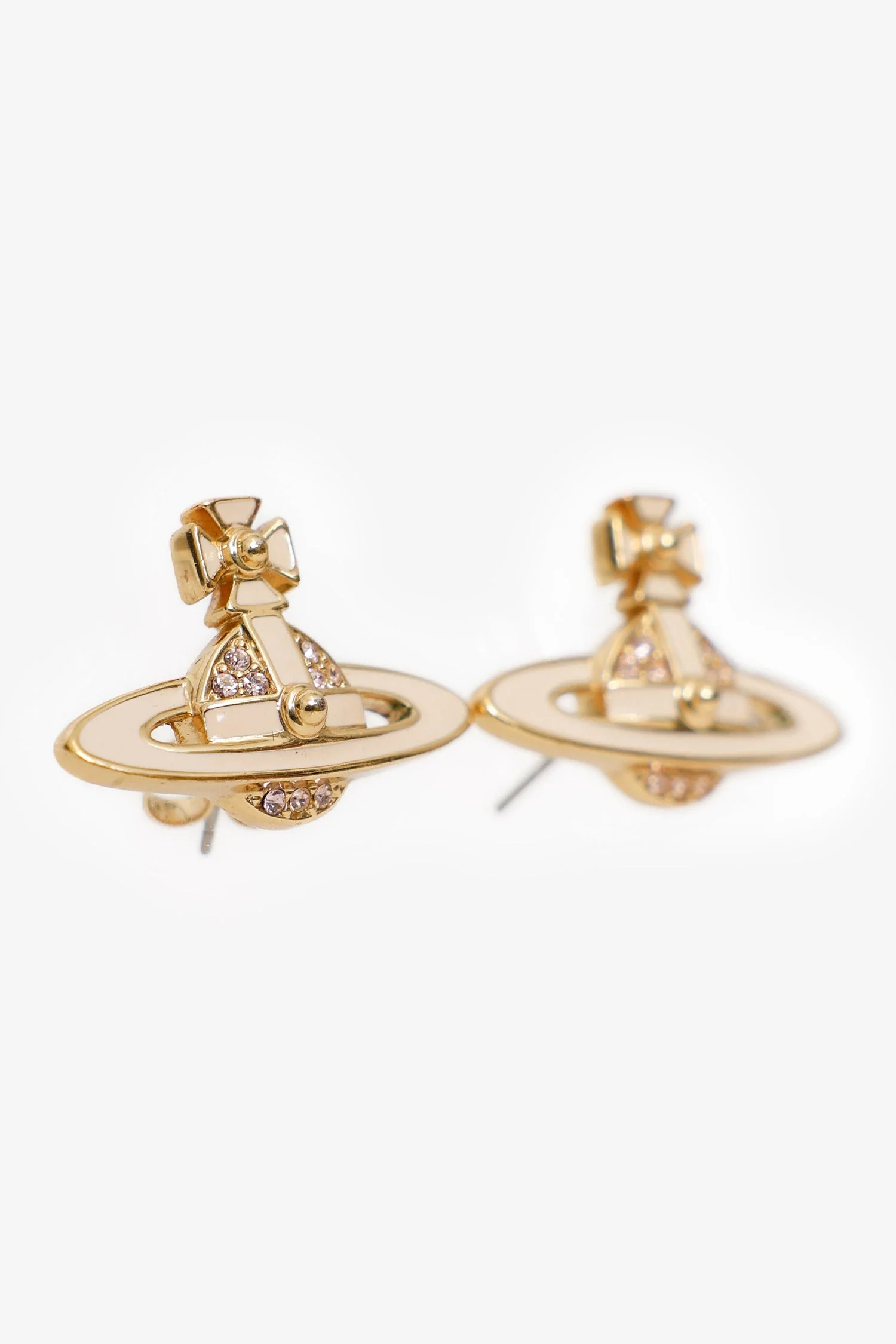 Vivienne Westwood Gold-tone Pina Bas Relief Earrings - Image 4