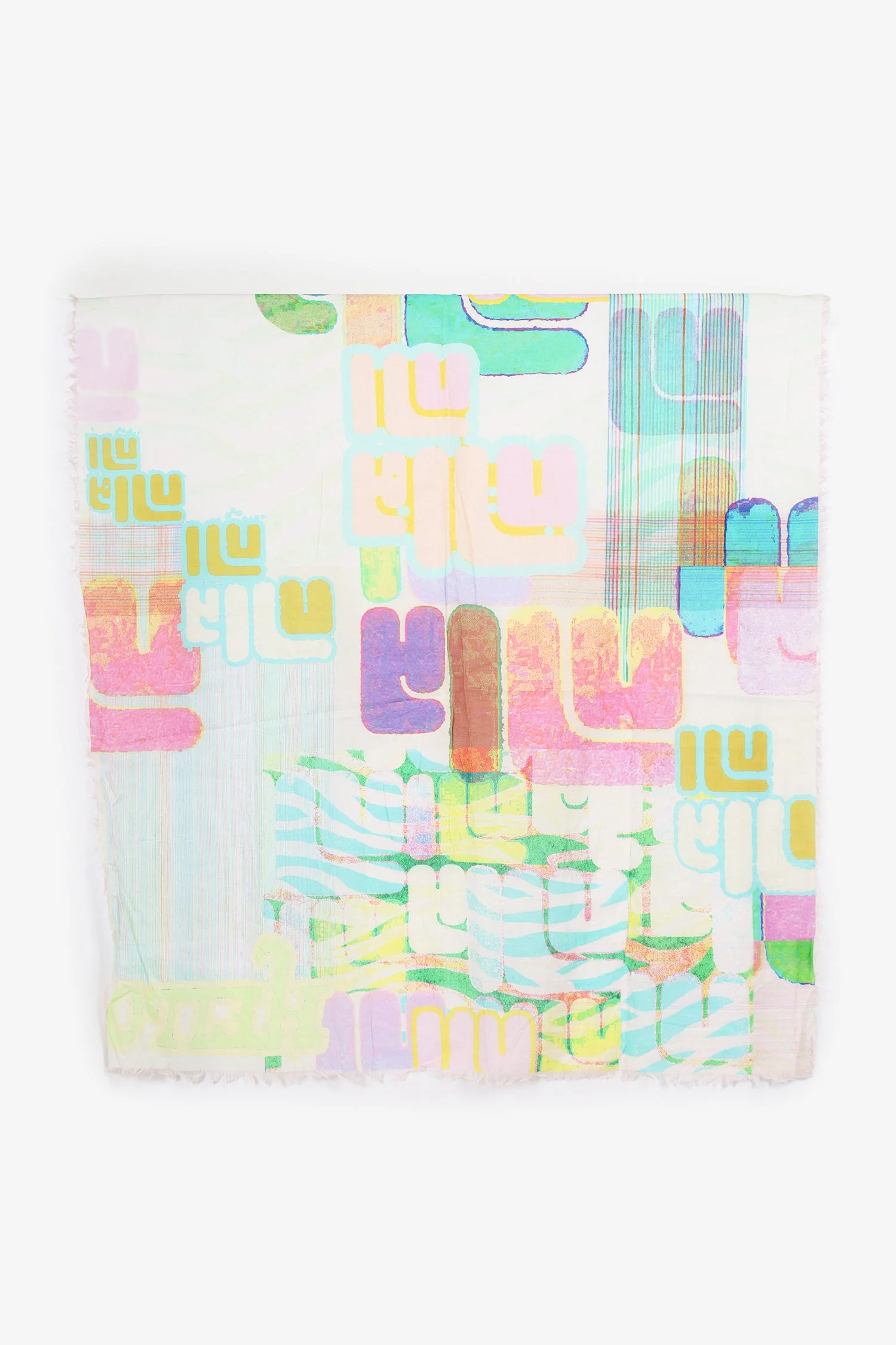 Zimmermann Multicolour Cotton Scarf - Image 5